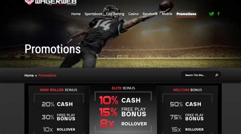 wagerweb bonus|WagerWeb Sportsbook Review 2020 .